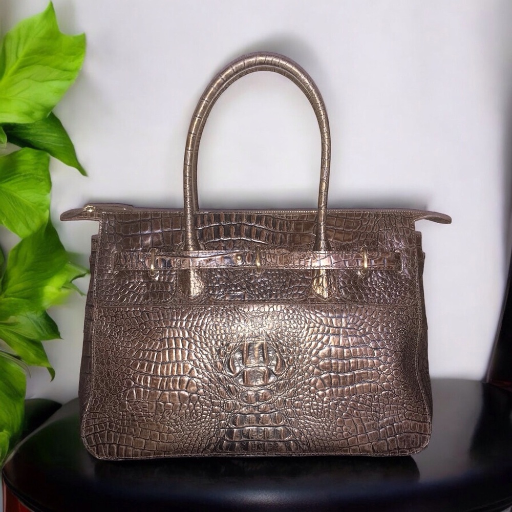 NWOT Birkin Style Satchel Bag by Preston & York